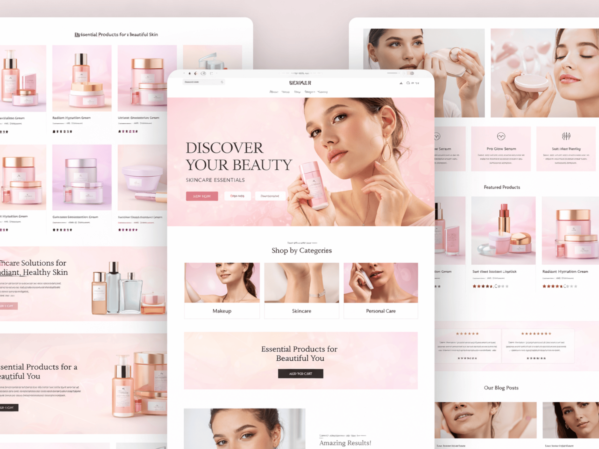 albasir beauty Beauty Store Website - Image 1