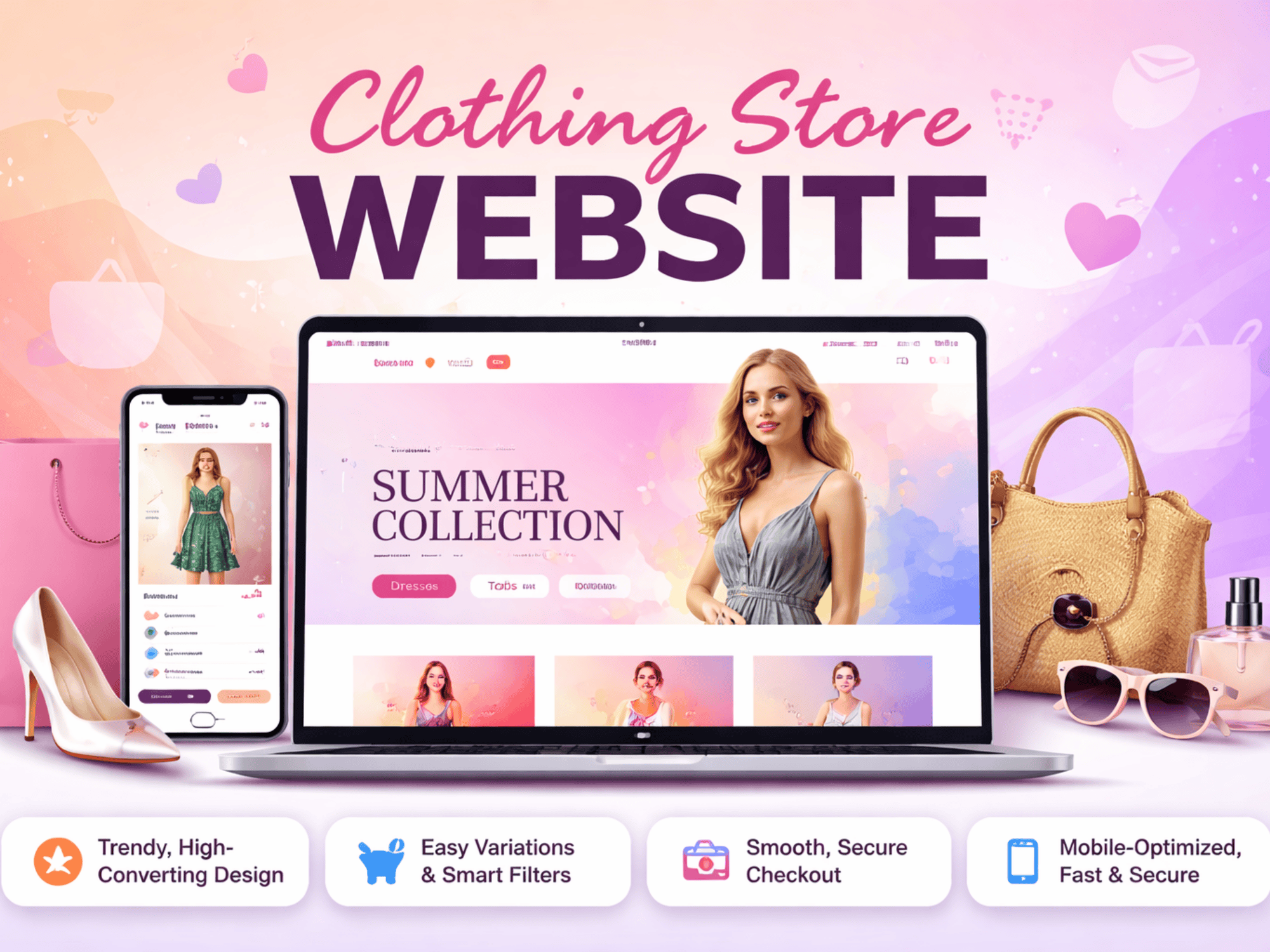 Fashion Clothing Store Website - Image 1